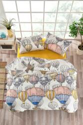  L' essential Maison egyszemélyes paplanhuzat szett, mustár, fehér, szürke, rózsaszín Cappadocia Fitted