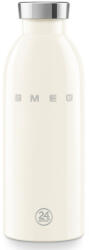 Smeg Sticla termos SMEG Clima 50's Style WBF01CR, 500 ml, Inchidere ermetica, Pereti dubli, Otel inoxidabil 18/8, Crem (WBF01CR)