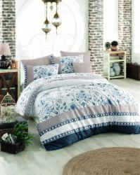  L' essential Maison Ranforce Egyszemélyes Ágyneműhuzat Garnitúra BlueWhiteBeige Sudenaz - Kék (172PRL2187)