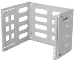 Lanberg összecsukható konzol fali tartóhoz, 19", 8U, 497x400/240, szürke (FB01-5408-10S) (FB01-5408-10S)
