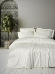 L' essential Maison Satin Double Quilt Cover Set Ecru Luxe - Ecru