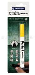 Centropen Lakkmarker 0, 7mm, vékony metál hegy 9211 sárga (CENTROPEN_53495) (CENTROPEN_53495)