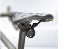 CYCLAMI S11 lámpatartó konzol nyeregpálcára, műanyag, hátsó, Garmin, fekete