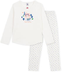 Petit Bateau Pijamale și Cămăsi de noapte Fete PYJAMA Petit Bateau Alb 8 ani