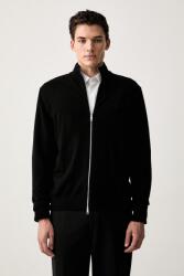 Calvin Klein férfi gyapjú kardigán - fekete 2XL