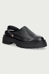 Steve Madden női bőr papucs Karina - fekete Női 39