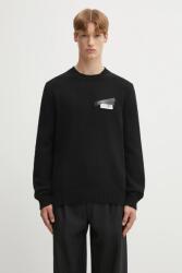 MM6 Maison Margiela gyapjú pulóver - fekete S - answear - 113 990 Ft