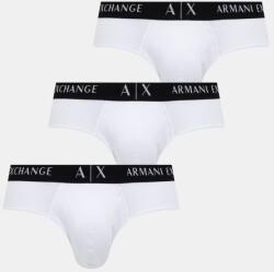 Armani Exchange alsónadrág férfi pamut elasztánnal 3-as csomag - fehér S