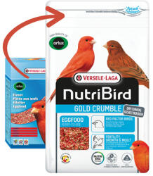 Versele-Laga NutriBird Crumble Red 1kg - lágyeleség piros kanáriknak (422249) lejárat közeli
