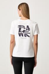 Salewa t-shirt női pamut EAGLE KALEIDO - fehér M