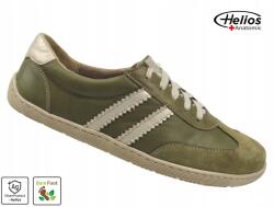Helios Barefoot Minimalista Női Félcipő Helios Kényelem 469 Zöld Bőr (469.191.20.27)