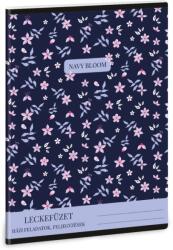 Ars Una A5 leckefüzet Navy bloom (5561) 26 (50845613)