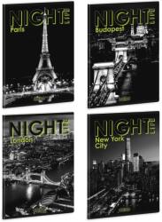 Ars Una A5 extra kapcsos füzet-sima Night Life (5582) 26 (53155825)