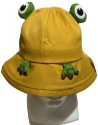  Sapka Horgász Sapka Bucket Hat Béka Sárga Nyári Pamut 54-56