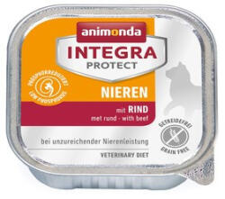 Animonda Integra Protect Nieren Marha 100g - alutálcás vesebeteg macskáknak (86802) lejárat közeli - pegazusallatpatika
