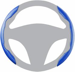 BROVACS SWT2010BL szénszálas mintás kormányhuzat 35, 5-40, 6 cm - kék (SWT2010BL)