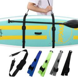 PPXIA SUP paddleboard hordszíj evezőtartóval - fekete
