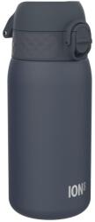 ION8 Rozsdamentes Acél Termosz Kulacs 320 ml, Szivárgásmentes, Egykezes Nyitás, Mosogatógépben Mosható, Flip Fedél, Hordozó Fogantyú, Sötétk