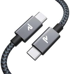 RAMPOW USB-C kábel 100W PD 3.0 gyorstöltő - csillagszürke - 2 m