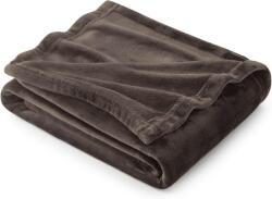 Bedsure fleece takaró, puha mikroszálas - barna - 150x200 cm