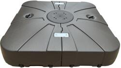 LKINBO kereketes napernyőtartó, vízzel/homokkal tölthető alap - 120 kg