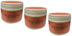 Shea Moisture Kókusz és Hibiszkusz Hajformázó Krém 3x340g - Göndör és Vastag Hajra, Szulfátmentes Simító Hatású Hajápoló