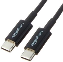 Amazon Basics USB-C - USB-C 2.0 gyorstöltő kábel - fekete - 1, 8 m