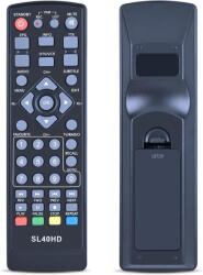 TCNOUMT Távirányító SL 40 HD Kompatibilis Comag M01 SL40HD HD25 EVOLVEO Scorpio DT-3010 Telesystem F-21 Dyon Galaxy Predator Maximum S2000 S