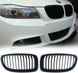Besaide_Auto Beside_Auto E90 E91 LCI 325i 328i 335i matt fekete hűtőrács 2009-2011 (KK036)