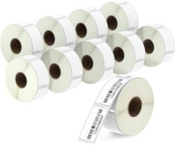 BETCKEY 11355 öntapadós címkék DYMO LabelWriter 450/4XL-hez - 19x51 mm - 10 tekercs (11355)