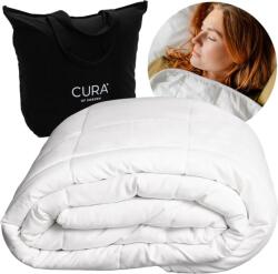 CURA Pearl Classic súlyozott takaró - fehér - 135x200 cm, 13 kg