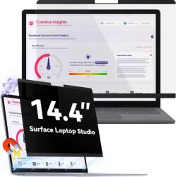 Protescreen Mágneses Adatvédelmi Szűrő Microsoft Surface Laptop Studio 14.4" - Kék Fény Szűrő
