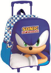  Sonic a sündisznó Modern gurulós ovis 3D hátizsák, táska 32 cm MSL164581 (MSL164581)