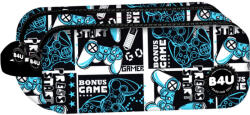  Gamer Press Start 2 rekeszes tolltartó 21 cm MSL708272 (MSL708272)