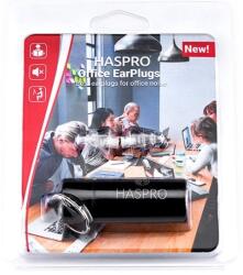 Haspro Átlátszó szilikon füldugók irodai használatra - Office Haspro (1 pár)