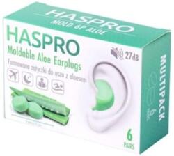Haspro Szilikon füldugó aloe verával Haspro (12 darab)