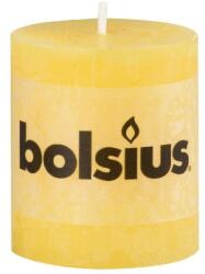 Bolsius Rustic Henger 68X80 Sárga Gyertya