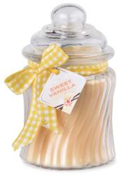 Emocio Üveg 76X125 Mm Üvegtetővel Sweet Vanilla Illatgyertya