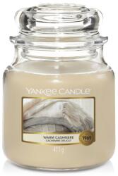 Yankee Candle Illatgyertya Yankee Candle Warm Cashmere Classic Közepes