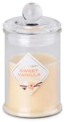 Emocio Üveg 60X112 Mm Üvegtetővel Sweet Vanilla Illatgyertya
