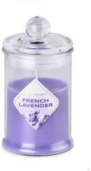 Emocio Üvegbe Töltött Illatgyertya French Lavender Üvegfedéllel 60X112Mm