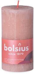 Bolsius Rustic Shine Henger 68X130Mm Misty Pink, Rózsaszín Gyertya