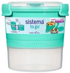 Sistema To Go Lunchstack Ételtároló + Tál, Villa, 965 Ml, Zöld