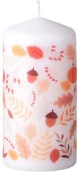  Illatgyertya Henger - Autumn Leaves, 60×120 Mm