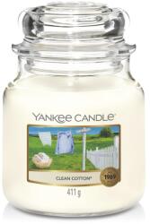 Yankee Candle Illatgyertya Yankee Candle Clean Cotton Classic Közepes