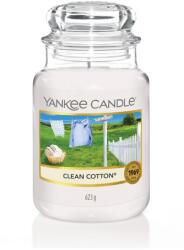 Yankee Candle Illatgyertya Yankee Candle Clean Cotton Classic Nagy