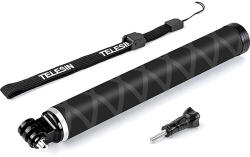 TELESIN Selfie-stick pentru camere sport si smartphone din fibra de carbon Telesin GP-MNP-090T