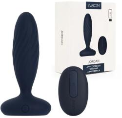  Тласкащ анален стимулатор, интерактивен, 12см. - Jordan Anal Vibrator (SVAKOM0214)