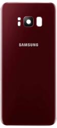  Spate telefon: Capac baterie Samsung S8, Burgundy Red