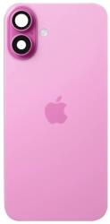  Spate telefon: Capac baterie Iphone 16 Plus cu Lentile si Magnet OEM, Pink